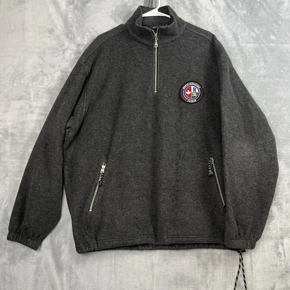 Roots Canada‎ Sweater Large Athletics 25th Anniversay Edition Pullover Jacket